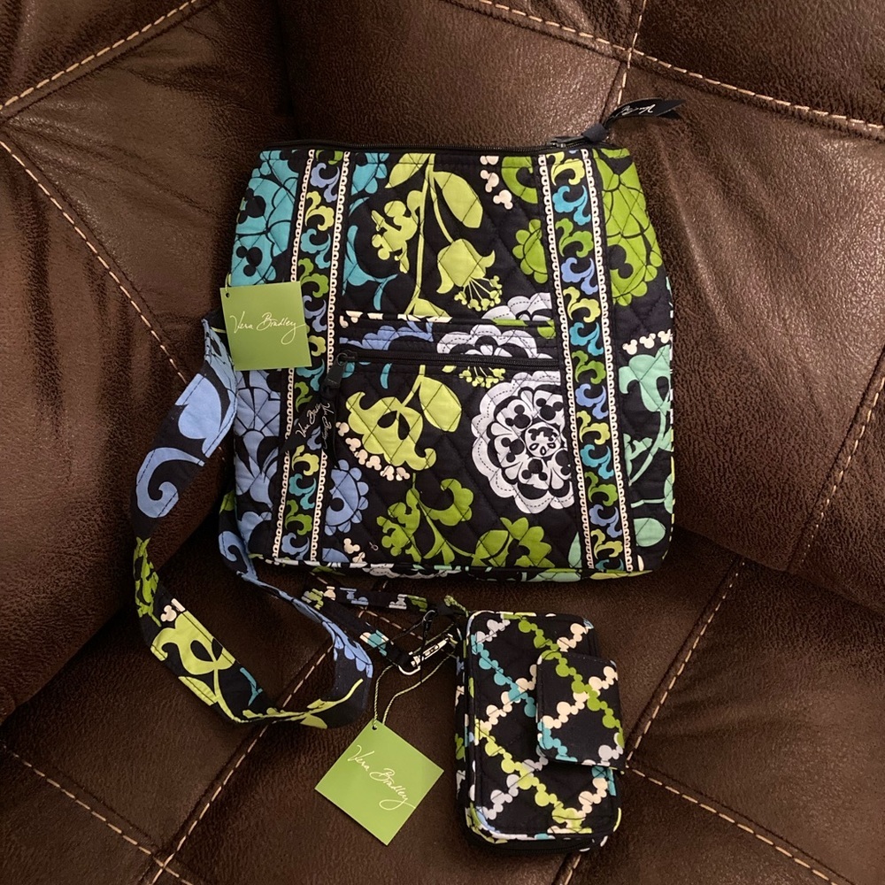 Vera Bradley Where’s Mickey? Purse and wristlet‎ wallet bundle